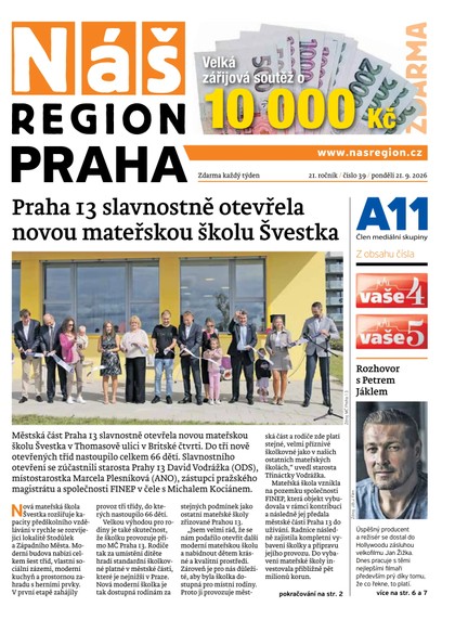 E-magazín Náš Region - Praha 39/2026 - A 11 s.r.o.