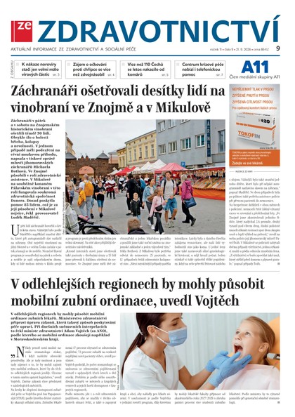 E-magazín Ze Zdravotnictví 9/2026 - A 11 s.r.o.