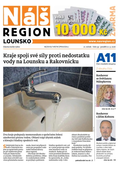 E-magazín Náš Region - Lounsko 36/2026 - A 11 s.r.o.