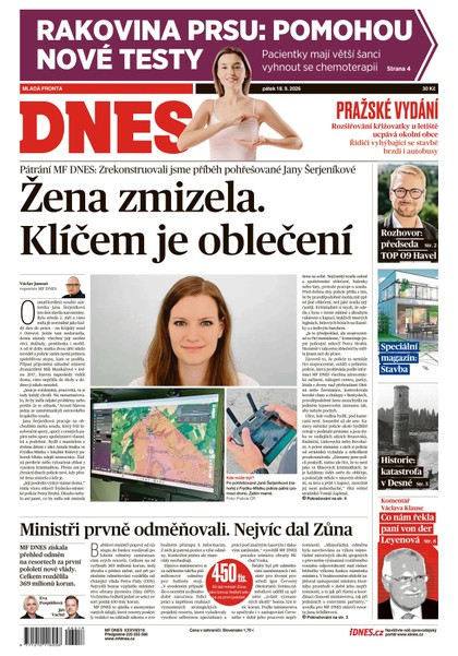 E-magazín MF DNES - 18.09.2026 - MAFRA, a.s.