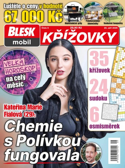 E-magazín BLESkMobil KŘÍŽOVKY - 09/2026 - CZECH NEWS CENTER a. s.