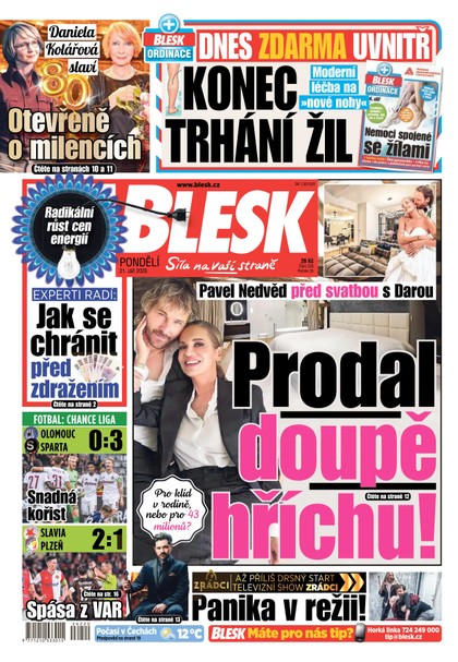 E-magazín Blesk - 21.09.2026 - CZECH NEWS CENTER a. s.
