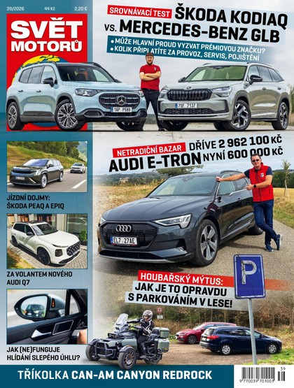 E-magazín Svět motorů - 39/2026 - CZECH NEWS CENTER a. s.