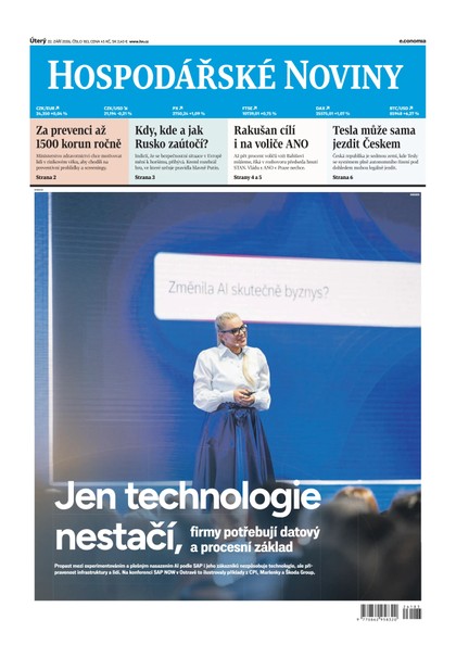 E-magazín HN 183 - 22.9.2026 - Economia, a.s.