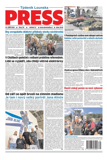 E-magazín Lounský Press č. 39/2026 - Ohře Media