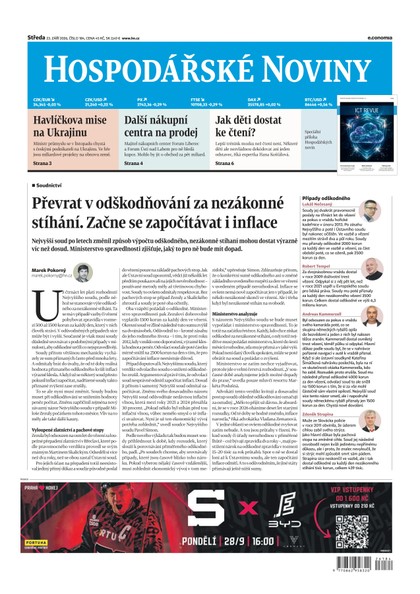 E-magazín HN 184 - 23.9.2026 	 - Economia, a.s.