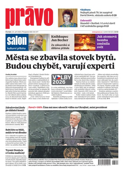 E-magazín Deník Právo - 24.9.2026 - Borgis, a.s.