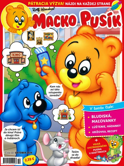 E-magazín Macko Pusík 10/2026 - Pražská vydavatelská společnost