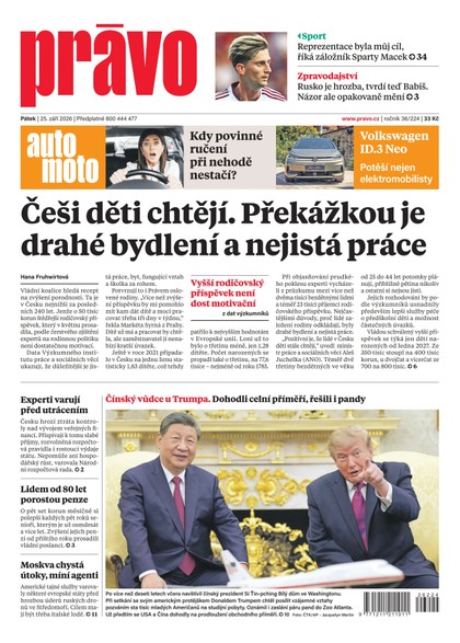 E-magazín Deník Právo - 25.9.2026 - Borgis, a.s.