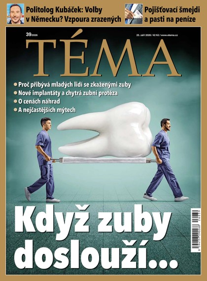 E-magazín TÉMA DNES - 25.09.2026 - MAFRA, a.s.
