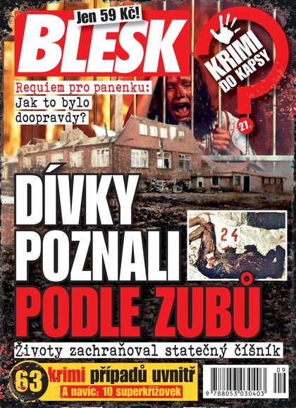 E-magazín Blesk krimi do kapsy č.9/2026 - CZECH NEWS CENTER a. s.