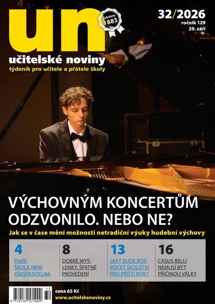 E-magazín Učitelské noviny 32/2026 - GNOSIS s.r.o.