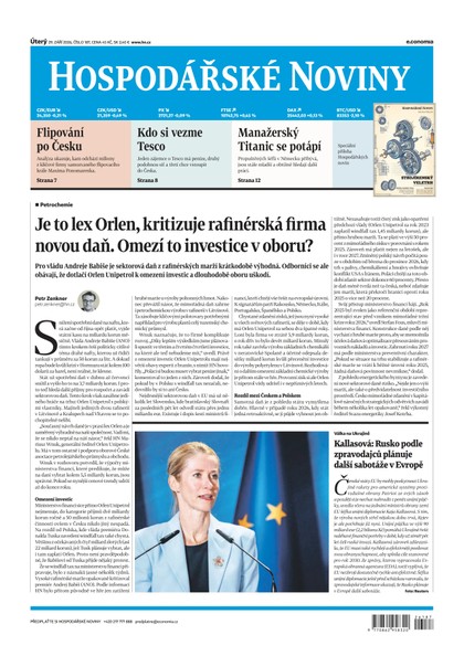 E-magazín HN 187 - 29.9.2026 	 - Economia, a.s.