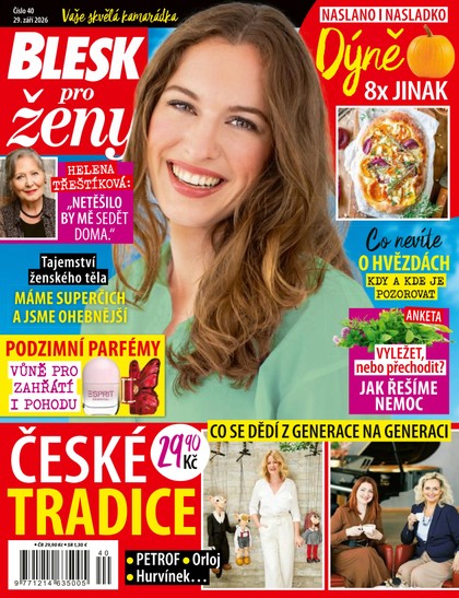 E-magazín BLESK PRO ŽENY - 40/2026 - CZECH NEWS CENTER a. s.