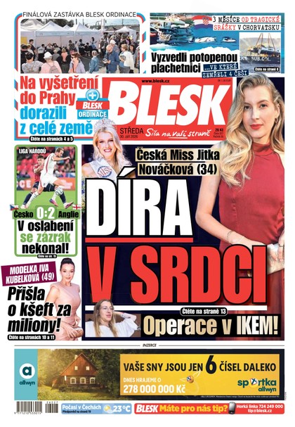 E-magazín Blesk - 30.09.2026 - CZECH NEWS CENTER a. s.