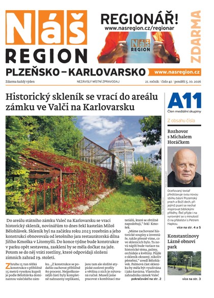 E-magazín Náš Region - Plzeňsko 41/2026 - A 11 s.r.o.