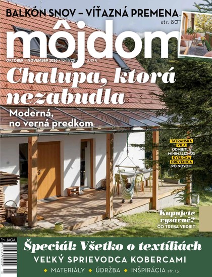 E-magazín Môj dom 2026 10-11 - JAGA GROUP, s.r.o. 