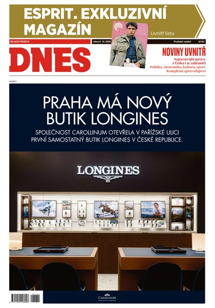 E-magazín MF DNES - 06.10.2026 - MAFRA, a.s.