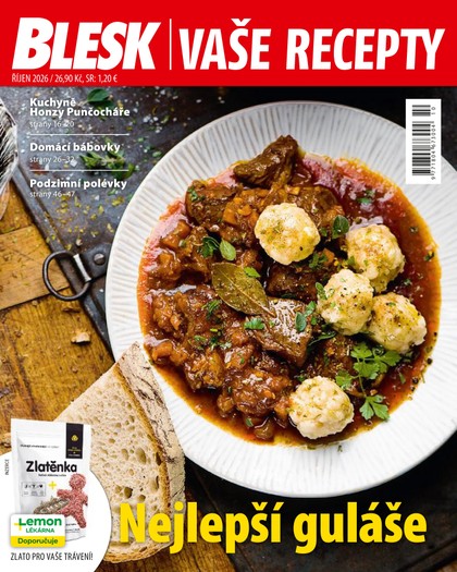 E-magazín BLESK VAŠE RECEPTY - 10/2026 - CZECH NEWS CENTER a. s.