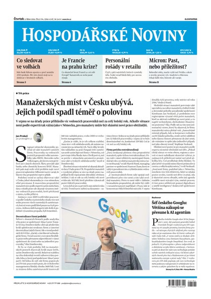 E-magazín HN 194 - 8.10.2026 - Economia, a.s.