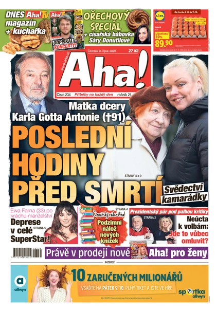 E-magazín AHA! - 08.10.2026 - CZECH NEWS CENTER a. s.