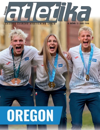 E-magazín ATLETIKA 3/2026 - Český Atletický Svaz