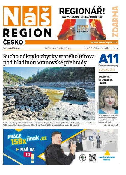E-magazín Náš Region - Česko 42/2026 - A 11 s.r.o.