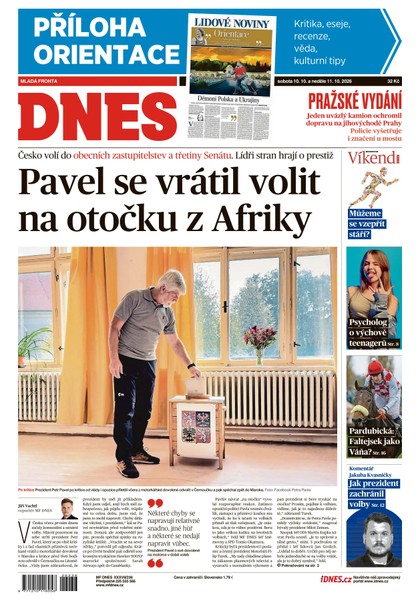E-magazín MF DNES - 10.10.2026 - MAFRA, a.s.