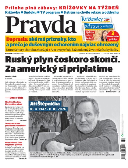E-magazín Denník Pravda 12.10.2026 - OUR MEDIA SR a. s.