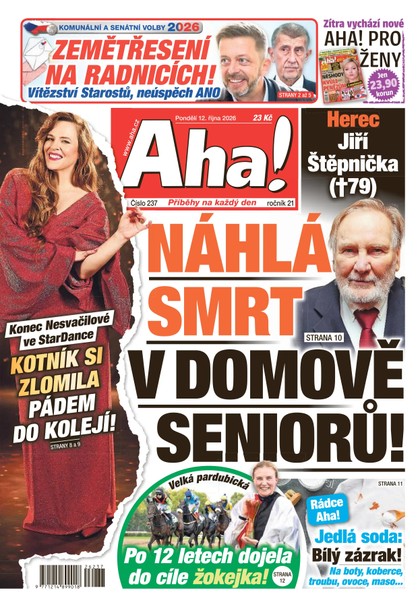E-magazín AHA! - 12.10.2026 - CZECH NEWS CENTER a. s.