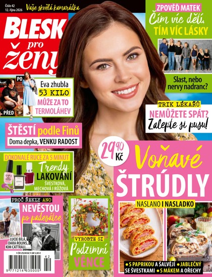 E-magazín BLESK PRO ŽENY - 42/2026 - CZECH NEWS CENTER a. s.