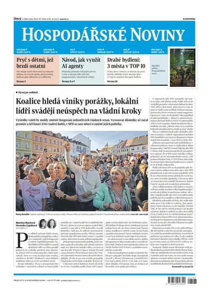 E-magazín HN 197 - 13.10.2026 - Economia, a.s.