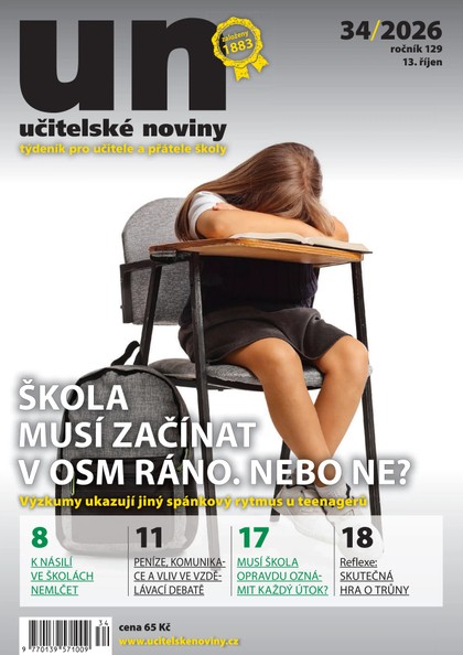 E-magazín Učitelské noviny 34/2026 - GNOSIS s.r.o.