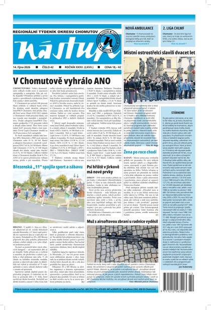 E-magazín Nástup č. 42/2026 - Ohře Media