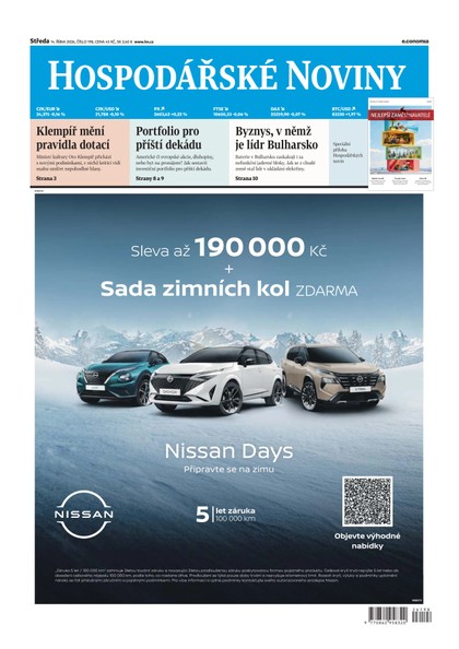 E-magazín HN 198 - 14.10.2026 - Economia, a.s.