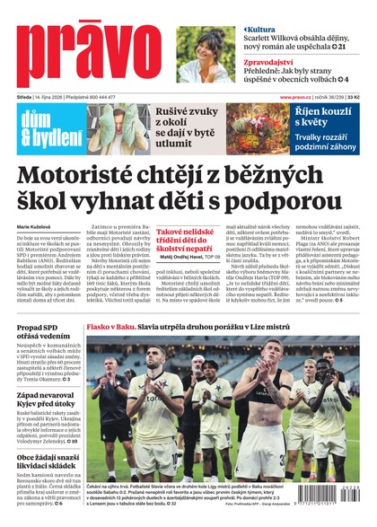 E-magazín Deník Právo - 14.10.2026 - Borgis, a.s.