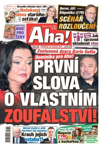 E-magazín AHA! - 14.10.2026 - CZECH NEWS CENTER a. s.