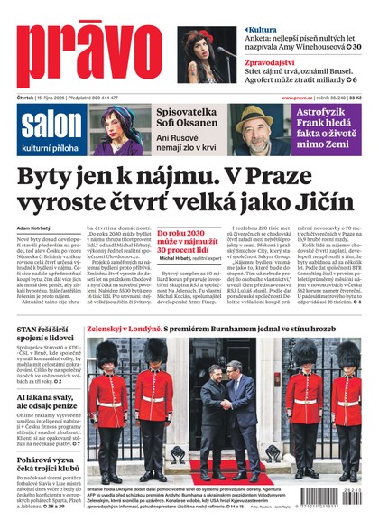 E-magazín Deník Právo - 15.10.2026 - Borgis, a.s.