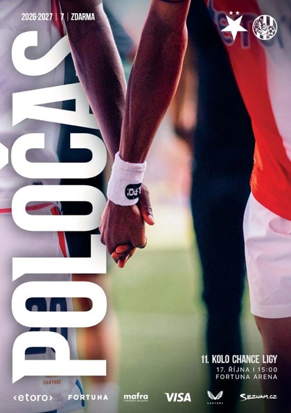 E-magazín Poločas 2026/27 č.7 Slavia – Hradec - SK Slavia Praha