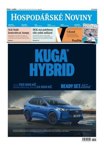E-magazín HN 200 - 16.10.2026 - Economia, a.s.