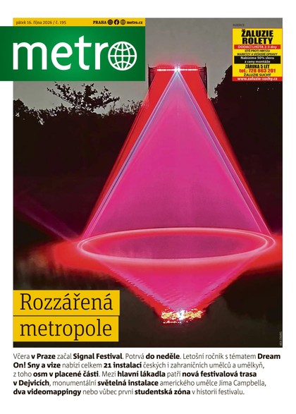 E-magazín METRO - 16.10.2026 - MAFRA, a.s.