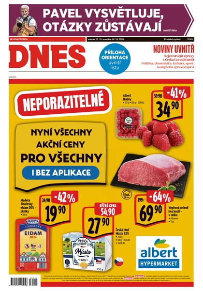 E-magazín MF DNES - 17.10.2026 - MAFRA, a.s.