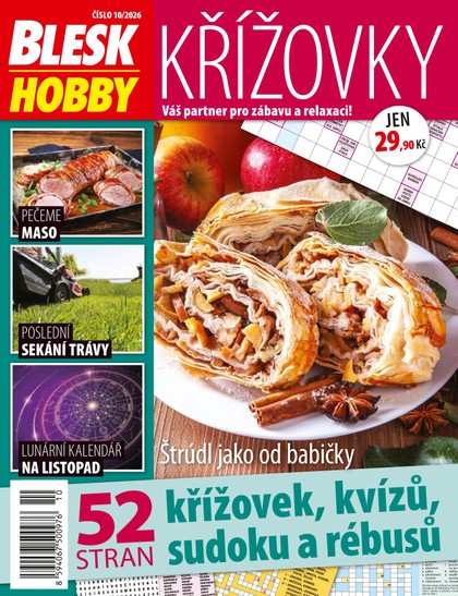 E-magazín BLESK HOBBY KŘÍŽOVKY - 10/2026 - CZECH NEWS CENTER a. s.