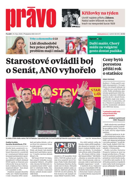 E-magazín Deník Právo - 19.10.2026 - Borgis, a.s.