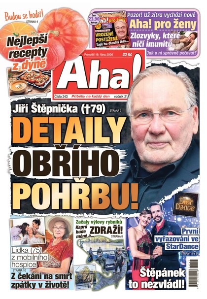 E-magazín AHA! - 19.10.2026 - CZECH NEWS CENTER a. s.
