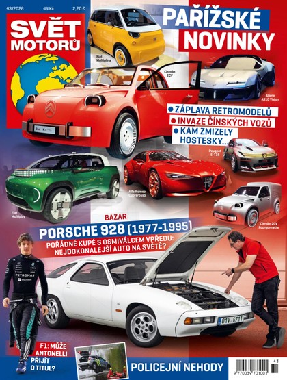 E-magazín Svět motorů - 43/2026 - CZECH NEWS CENTER a. s.