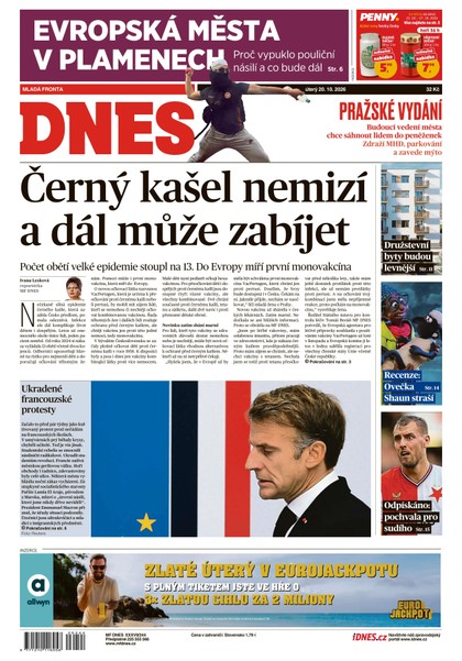 E-magazín MF DNES - 20.10.2026 - MAFRA, a.s.