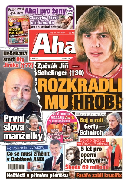 E-magazín AHA! - 20.10.2026 - CZECH NEWS CENTER a. s.