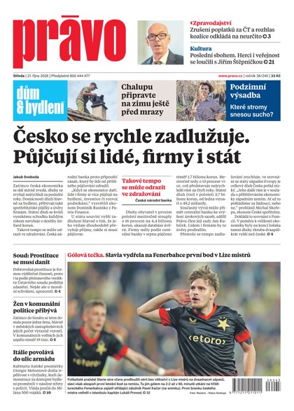 E-magazín Deník Právo - 21.10.2026 - Borgis, a.s.