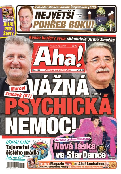 E-magazín AHA! - 21.10.2026 - CZECH NEWS CENTER a. s.
